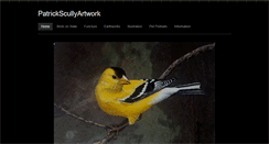 Desktop Screenshot of patrickscullyartworks.com